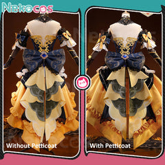 Genshin Impact Navia Cosplay Costume - Premium Custom EditionCostume,Game,Genshin Impact