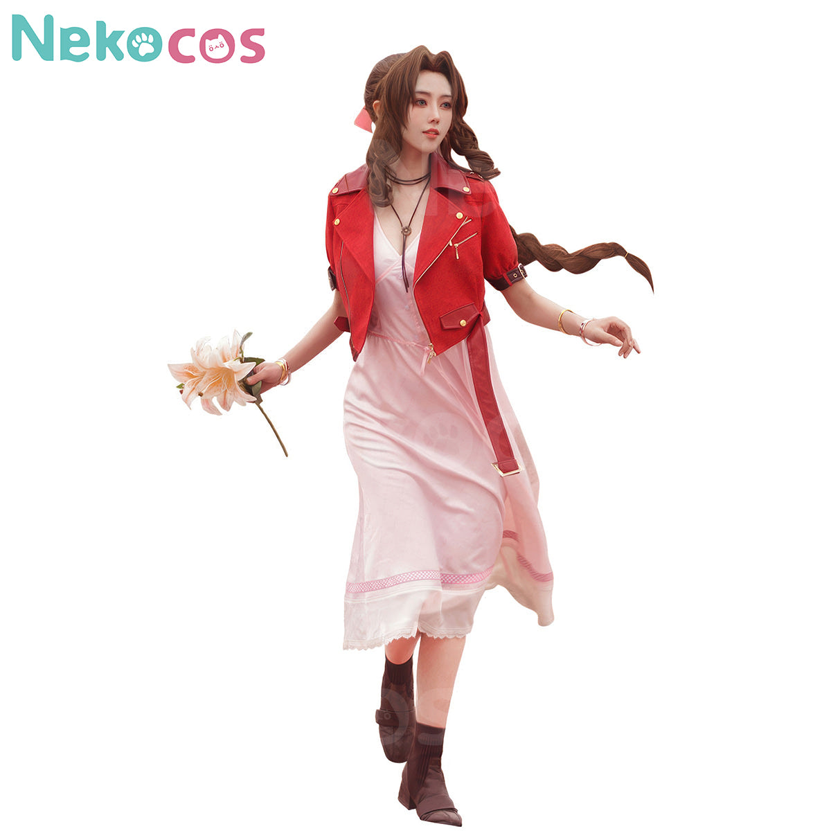 Aerith Cosplay Costume Custom Tailor – Shop NowCostume,Final Fantasy VII,Game