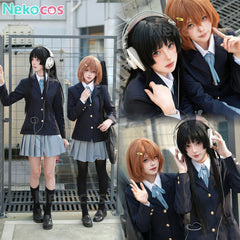 Mio Akiyama Cosplay Costume | K-ON! School Uniform AvailableAnime,Costume,K-ON!