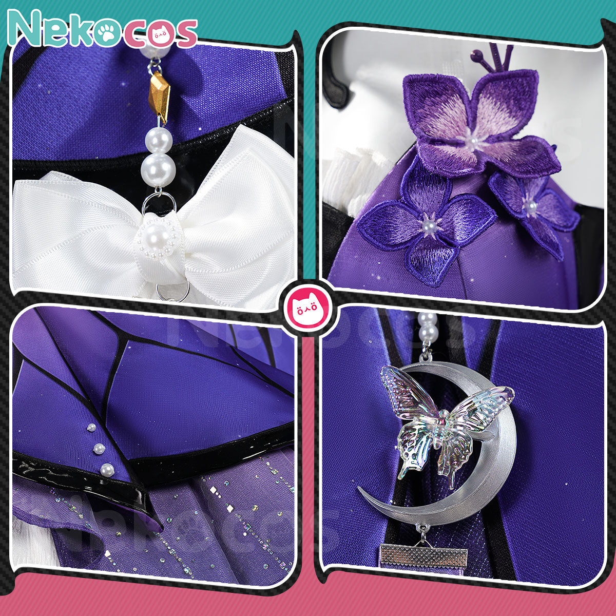 Honkai Star Rail Gossamer Flutter Cosplay Costume - PremiumCostume,Game,Honkai: Star Rail