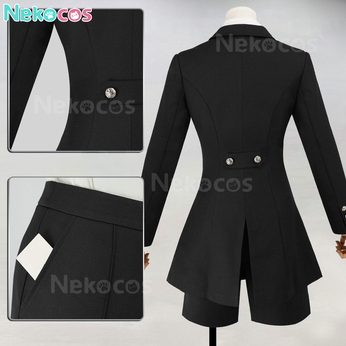 Ciel Phantomhive Funeral Cosplay Costume - In Stock NowAnime,Black Butler,Costume