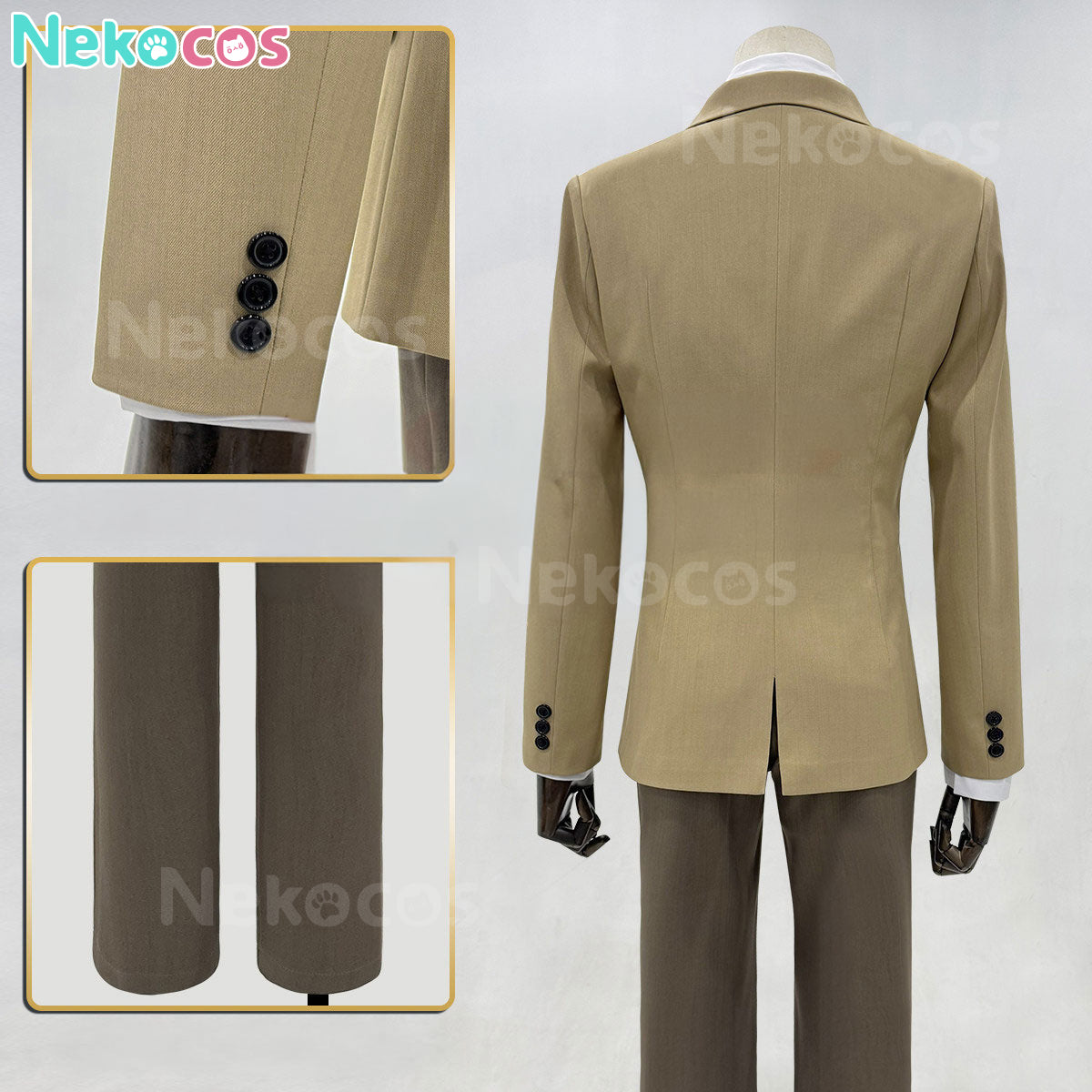 Light Yagami Cosplay Costume - Ready to Ship at NekocosAnime,Costume,Death Note