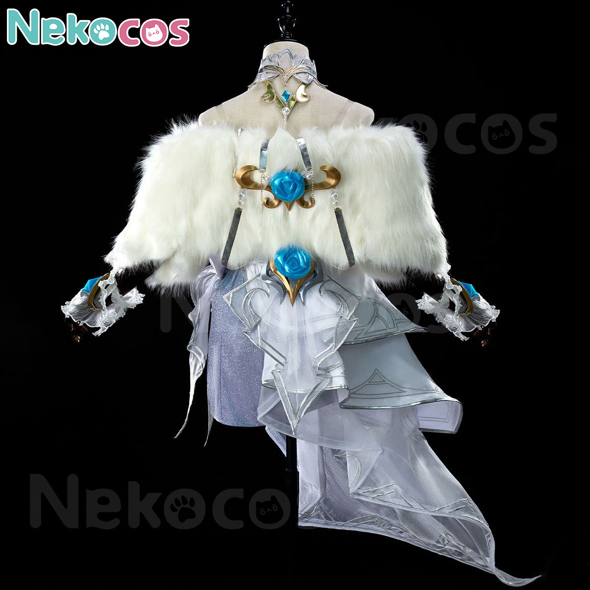 Ahri Crystal Rose Cosplay Costume - Premium Custom EditionCostume,Game,League of Legends