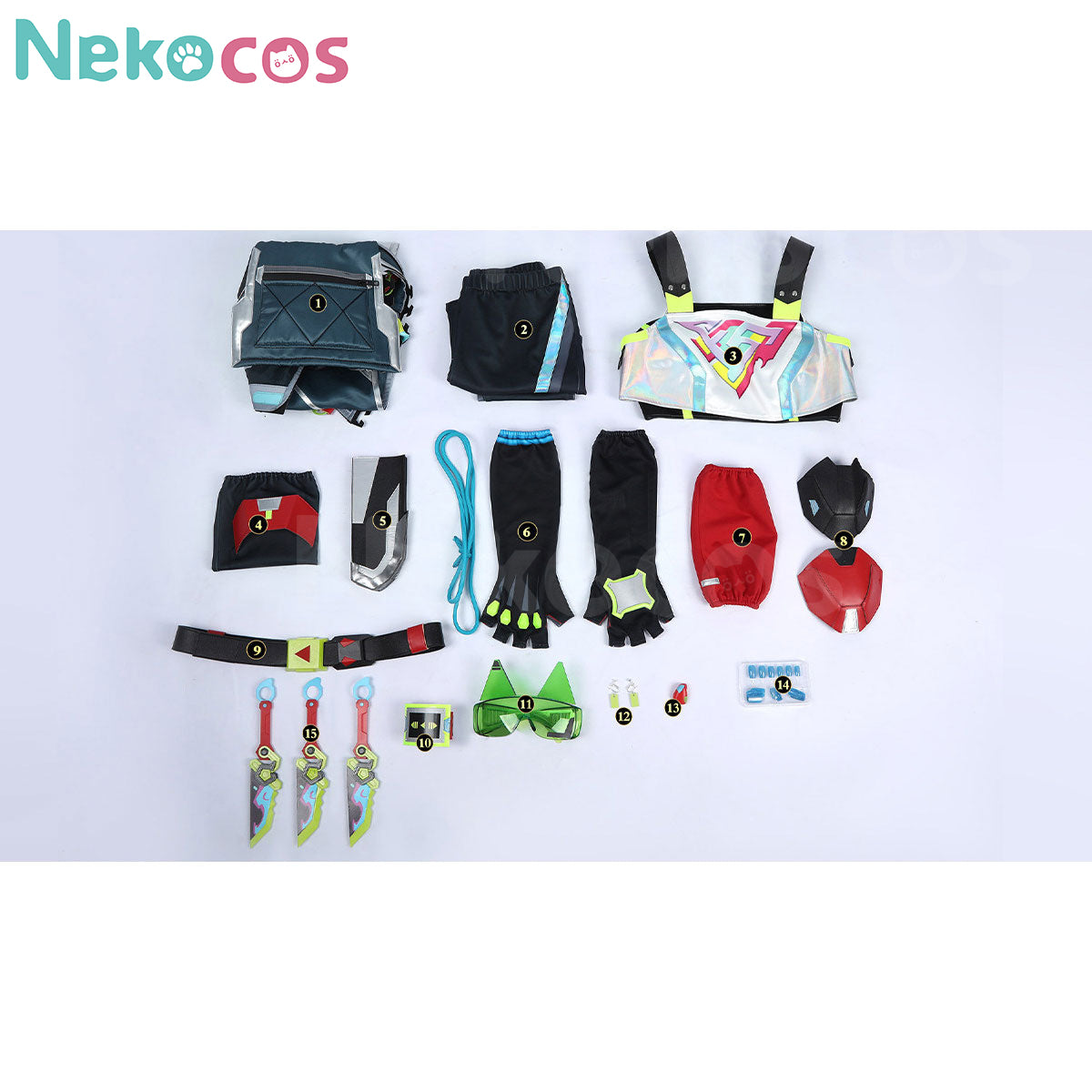 Kiriko Cosplay Costume Premium Edition - Custom TailoredCostume,Game,Overwatch