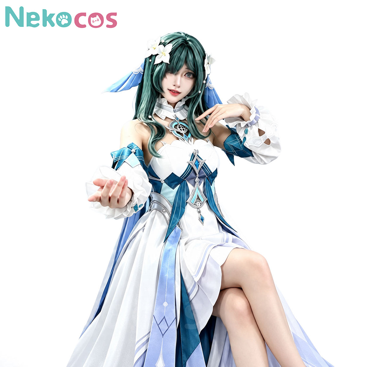 Genshin Impact Vodyanitsa Cosplay Costume - Custom TailoredCostume,Game,Genshin Impact