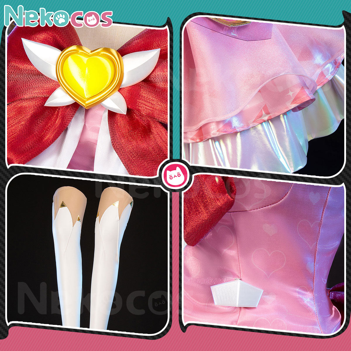 Custom Juno Pink Cosplay Costume - Premium EditionCostume,Game,Overwatch