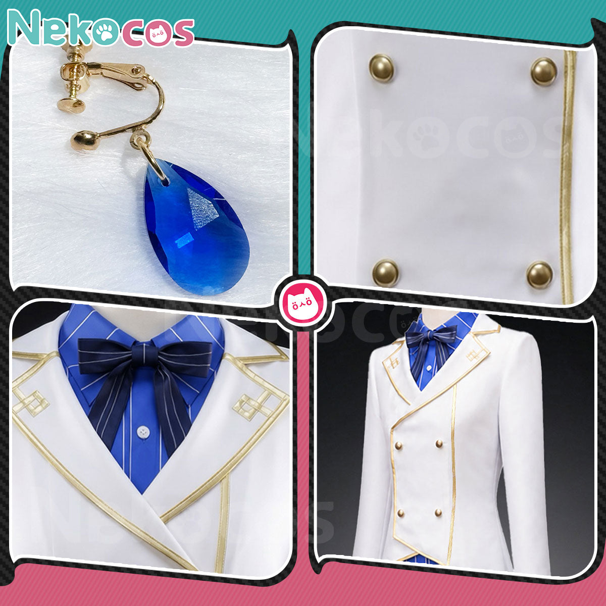 Custom Tailor Anime Cosplay Costume - Nekocos Wedding LookAnime,Costume,Re Zero