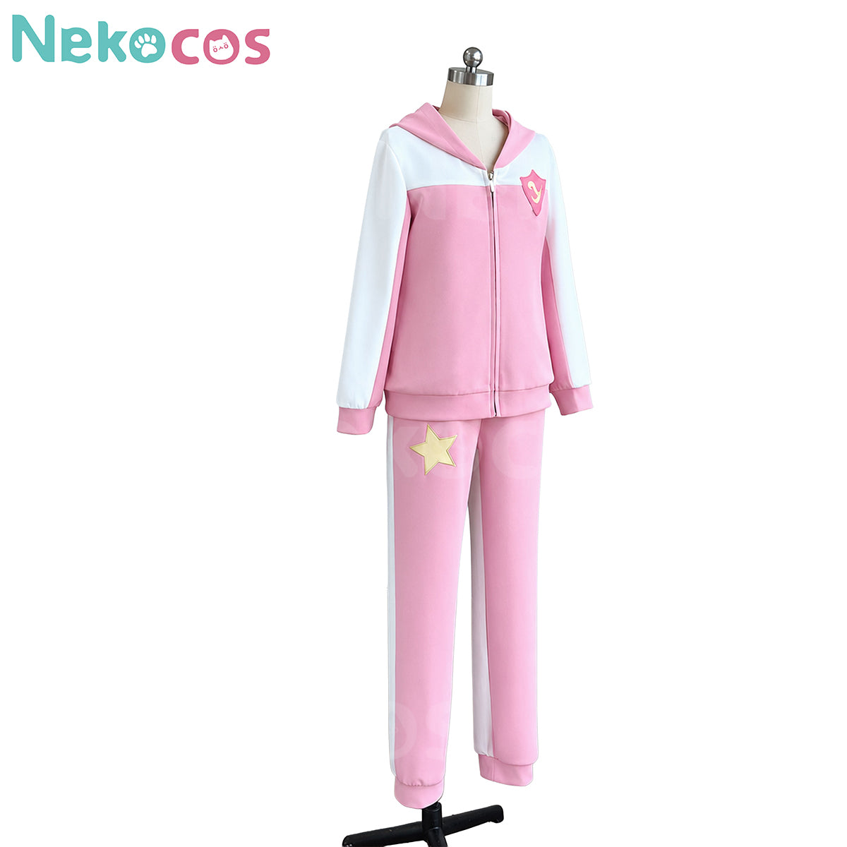 Nijino Yume Pink Tracksuit Cosplay Costume - Custom TailoredAikatsu!,Anime,Costume