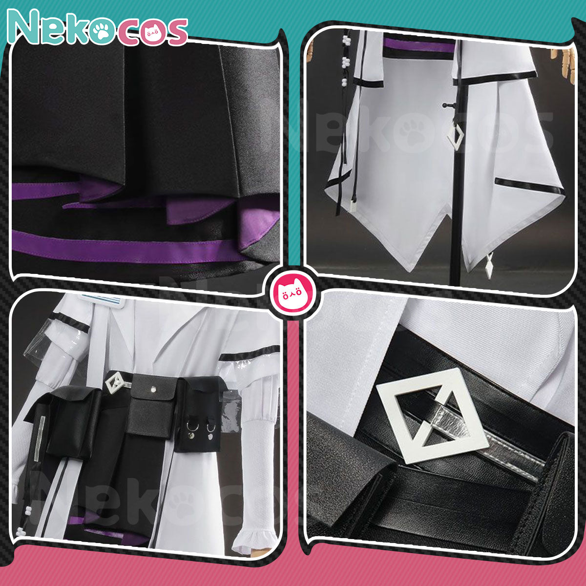 Arknights Priestess Doctor Cosplay Costume