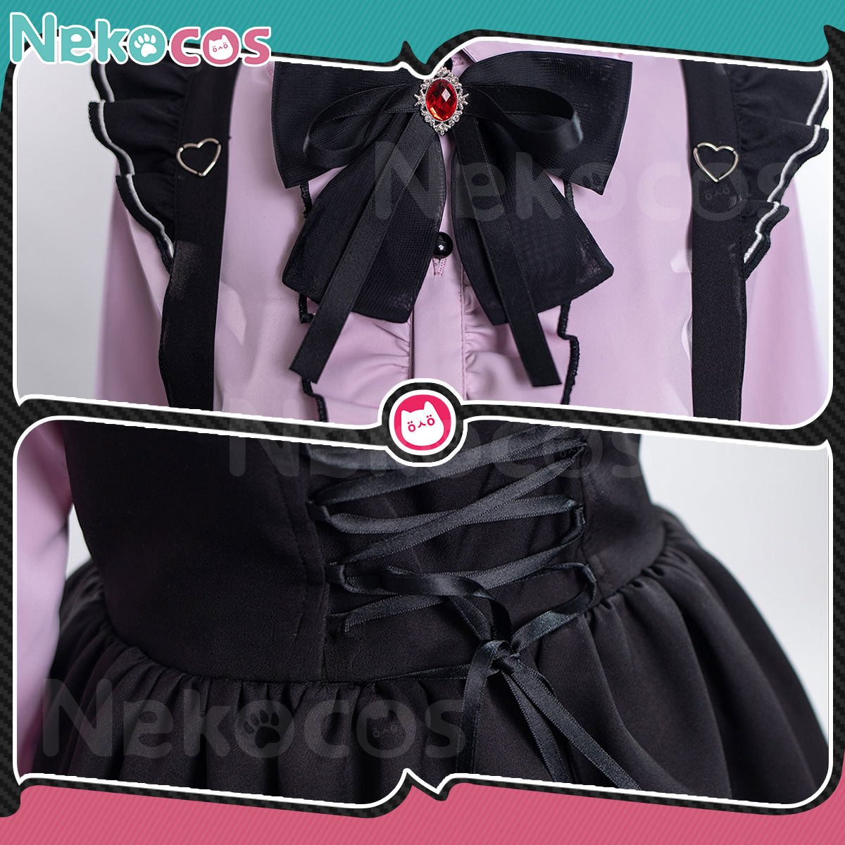 Kurumi Tokisaki Cosplay Costume - Anime Detective OutfitAnime,Costume,Date A Live