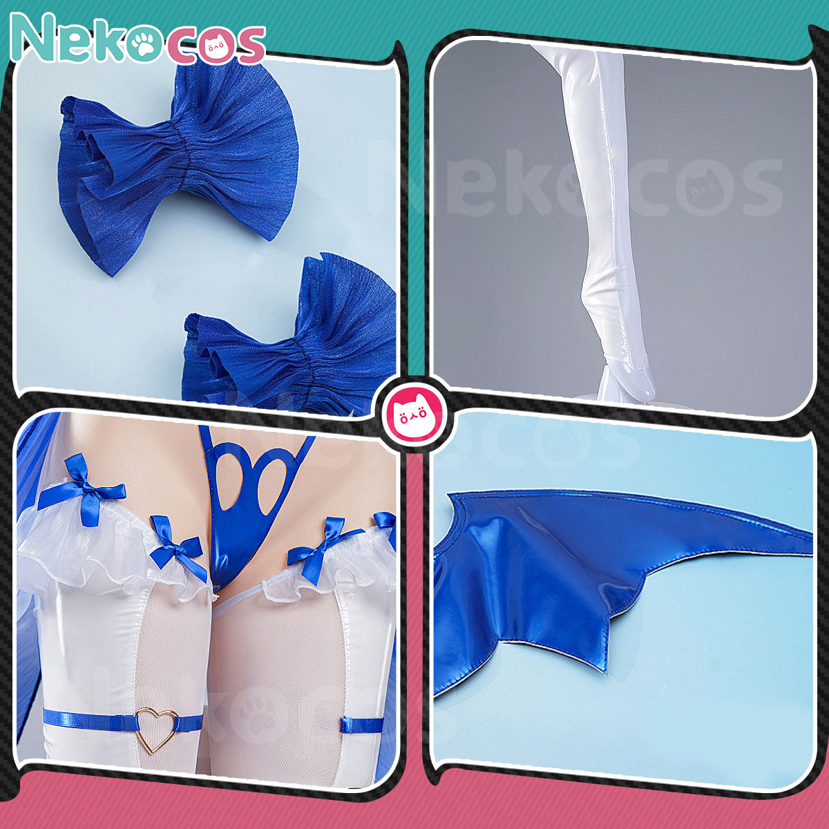Custom-Tailored Wuthering Waves Cosplay Costume - NekocosBlue Archive,Costume,Game