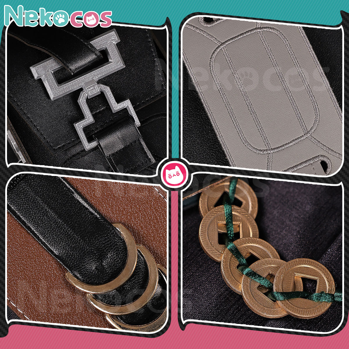 【Nekocos】Game Wuthering Waves Cosplay Jingran Cosplay Costume