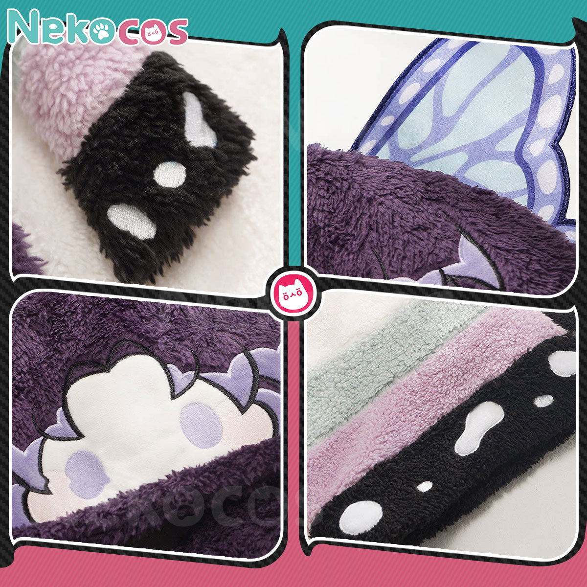 Anime Cosplay Plush Pajamas - Mitsuri, Kochou & YuichiroAnime,Costume,Demon Slayer