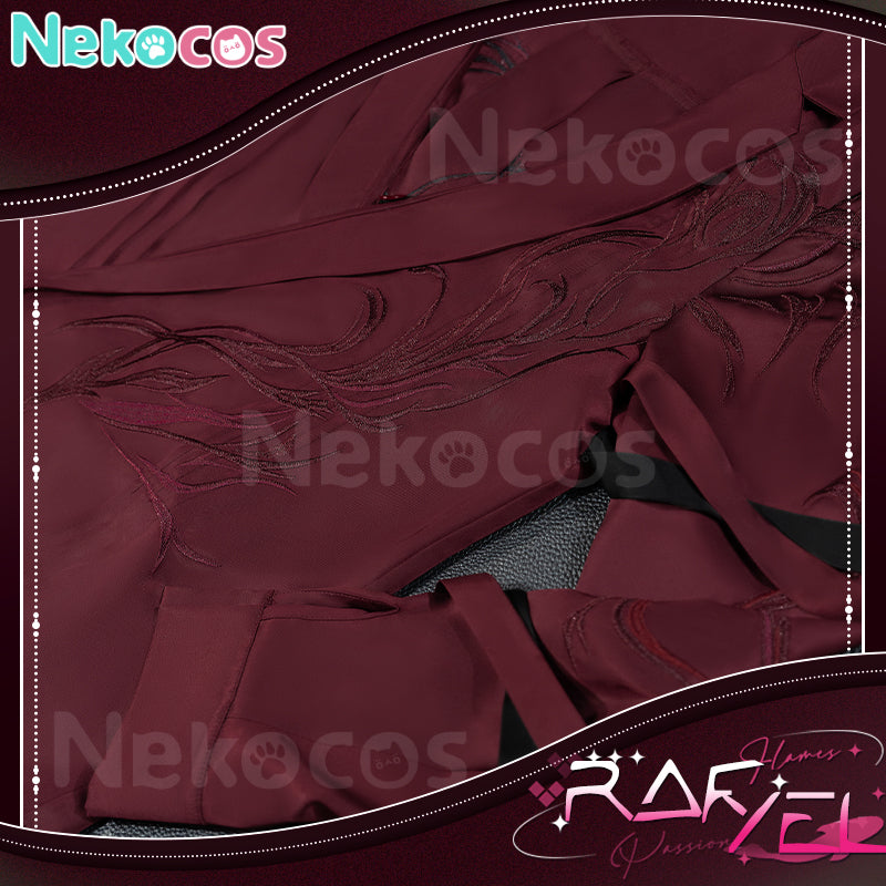 【Nekocos】Game Love and Deepspace Cosplay Passionate Flames: Sleepless Cosplay Costume Premium Edition | In Stock