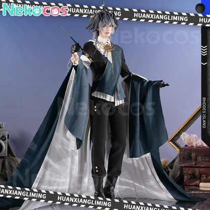 【Nekocos】Game Arknights Cosplay Logos Glorious Silence Cosplay Costume Premium Edition | In Stock