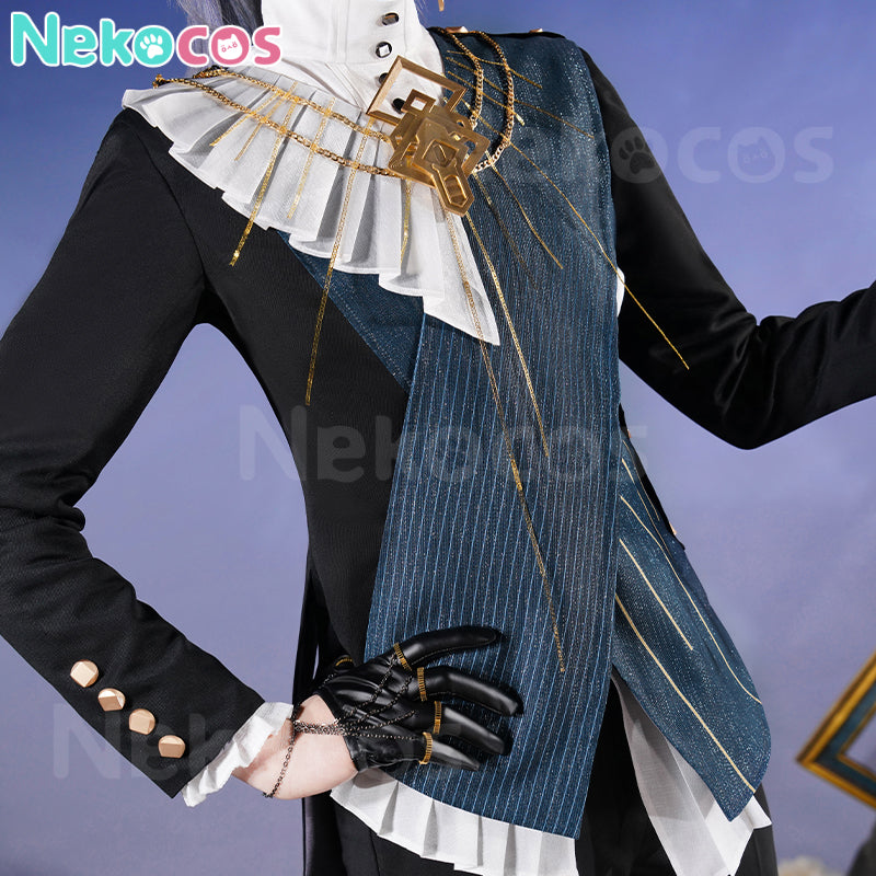 【Nekocos】Game Arknights Cosplay Logos Glorious Silence Cosplay Costume Premium Edition