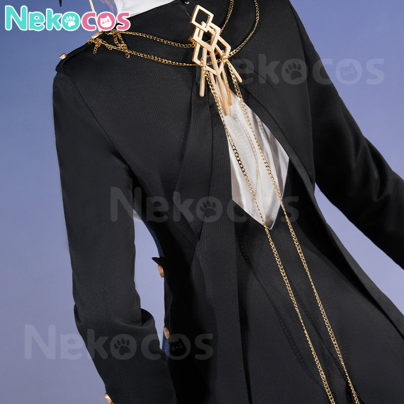 【Nekocos】Game Arknights Cosplay Logos Glorious Silence Cosplay Costume Premium Edition