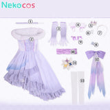 【Nekocos】Game Uma Musume Pretty Derby Cosplay Admire Vega Cosplay Costume | Custom-Tailor