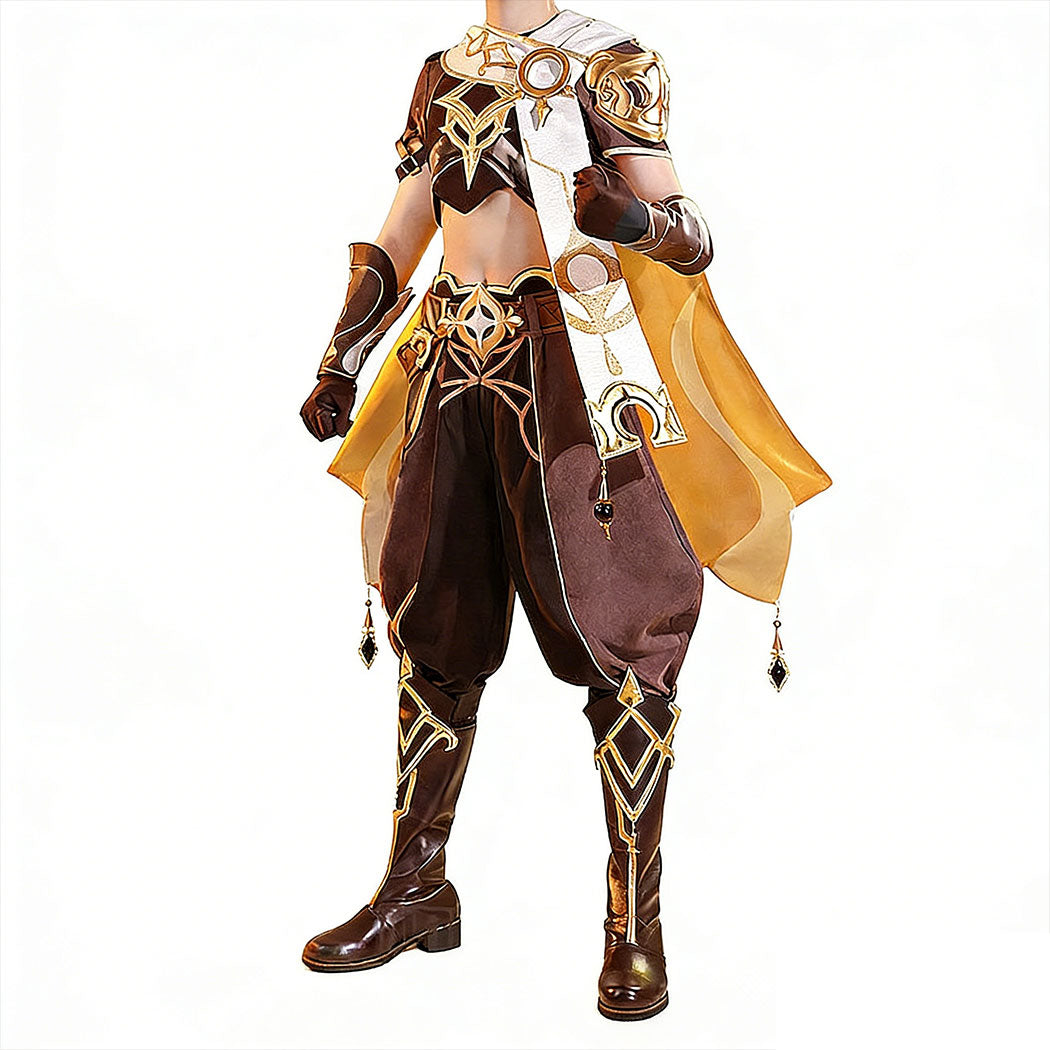 【Nekocos】Game Genshin Impact Aether Cosplay Costume Premium Edition | Custom-Tailor