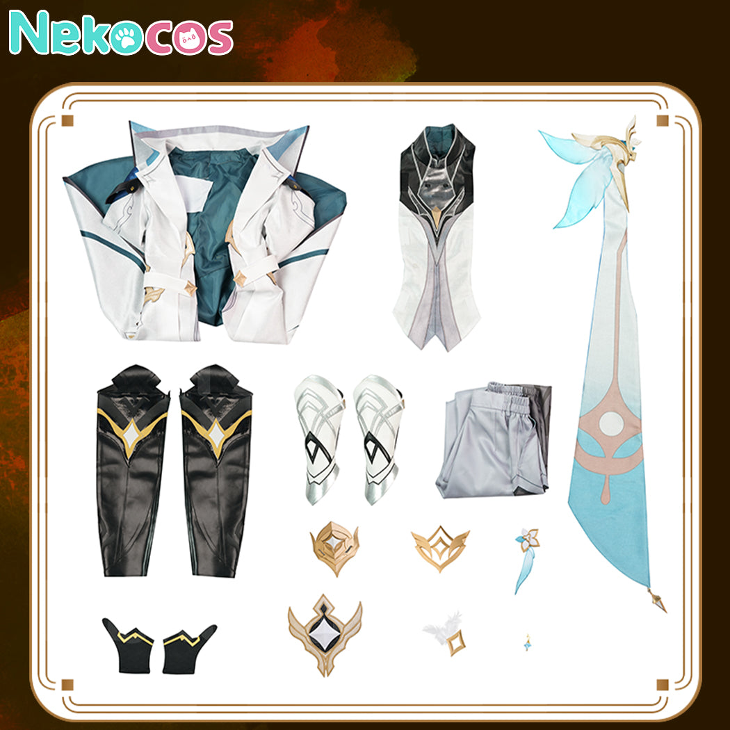 【Nekocos】Game Genshin Impact Aether As Heaven and Earth Are Made Anew Cosplay Costume Premium Edition | Custom-Tailor
