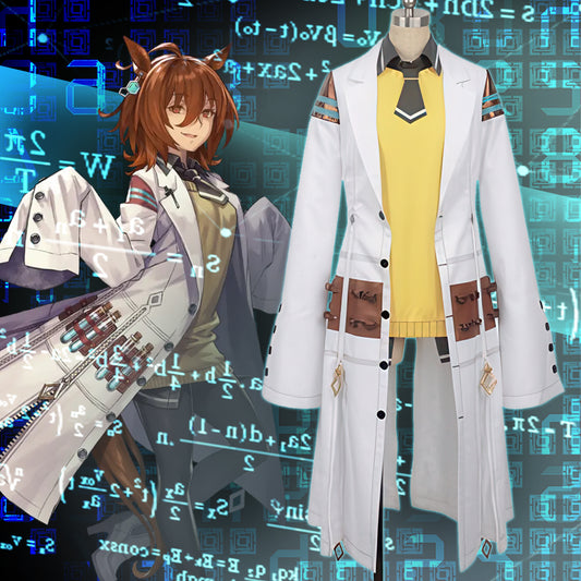 【Nekocos】Game Uma Musume Pretty Derby Cosplay Agnes Tachyon Cosplay Costume | Pre-Sale