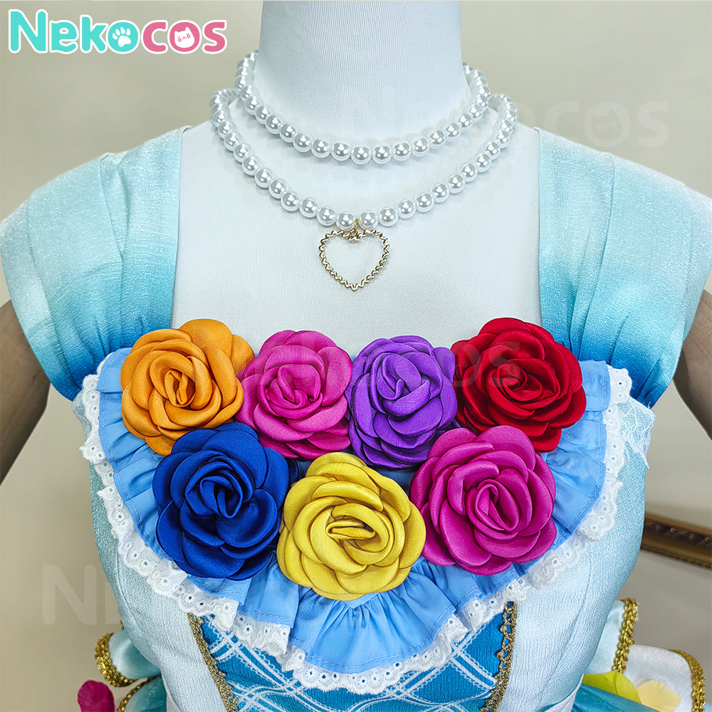 【Nekocos】Anime Aikatsu! Cosplay Akari Ozora Cosplay Costume | In Stock