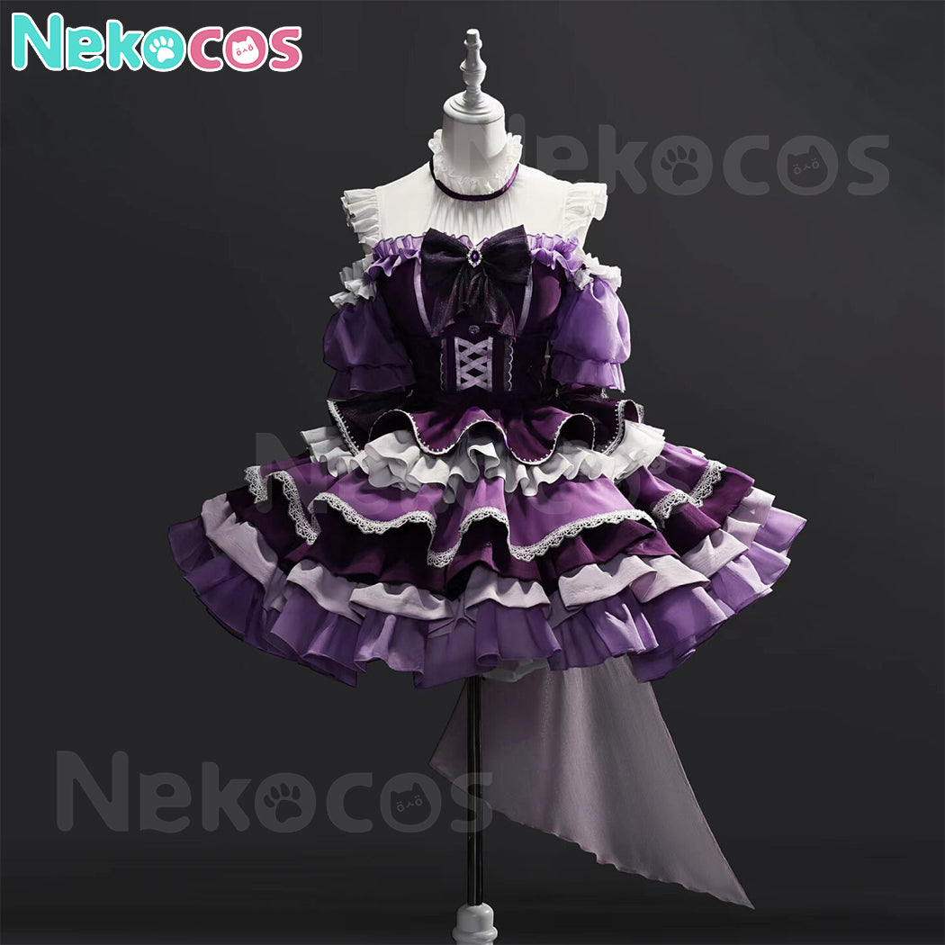 【Nekocos】Anime Puella Magi Madoka Magica Cosplay Akemi Homura Cosplay Costume | In Stock