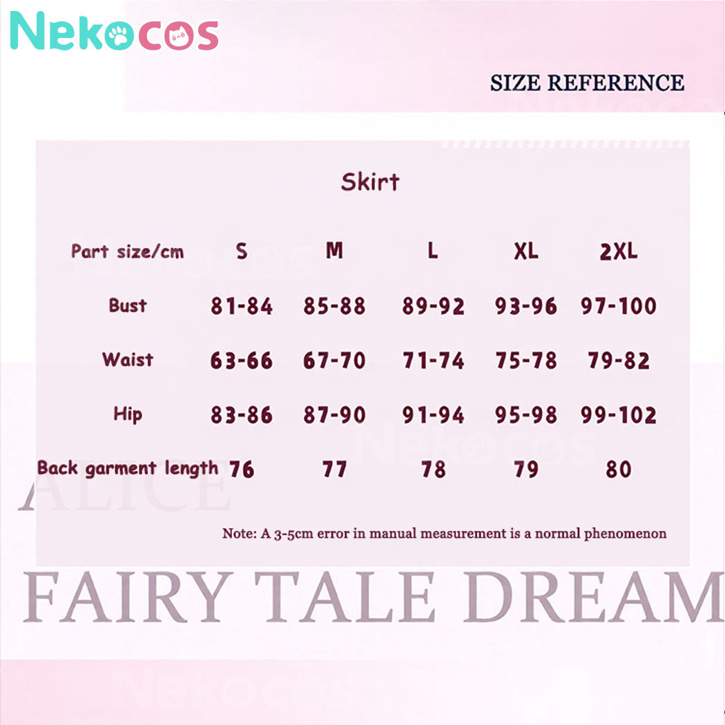 NIKKE Fairy Tale Dream Alice Cosplay Costume