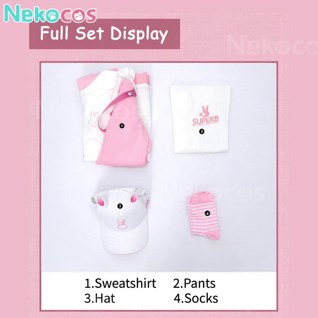 【Nekocos】Game Goddess of Victory: NIKKE Cosplay Hoodie Alice Cosplay Costume | Custom-Tailor