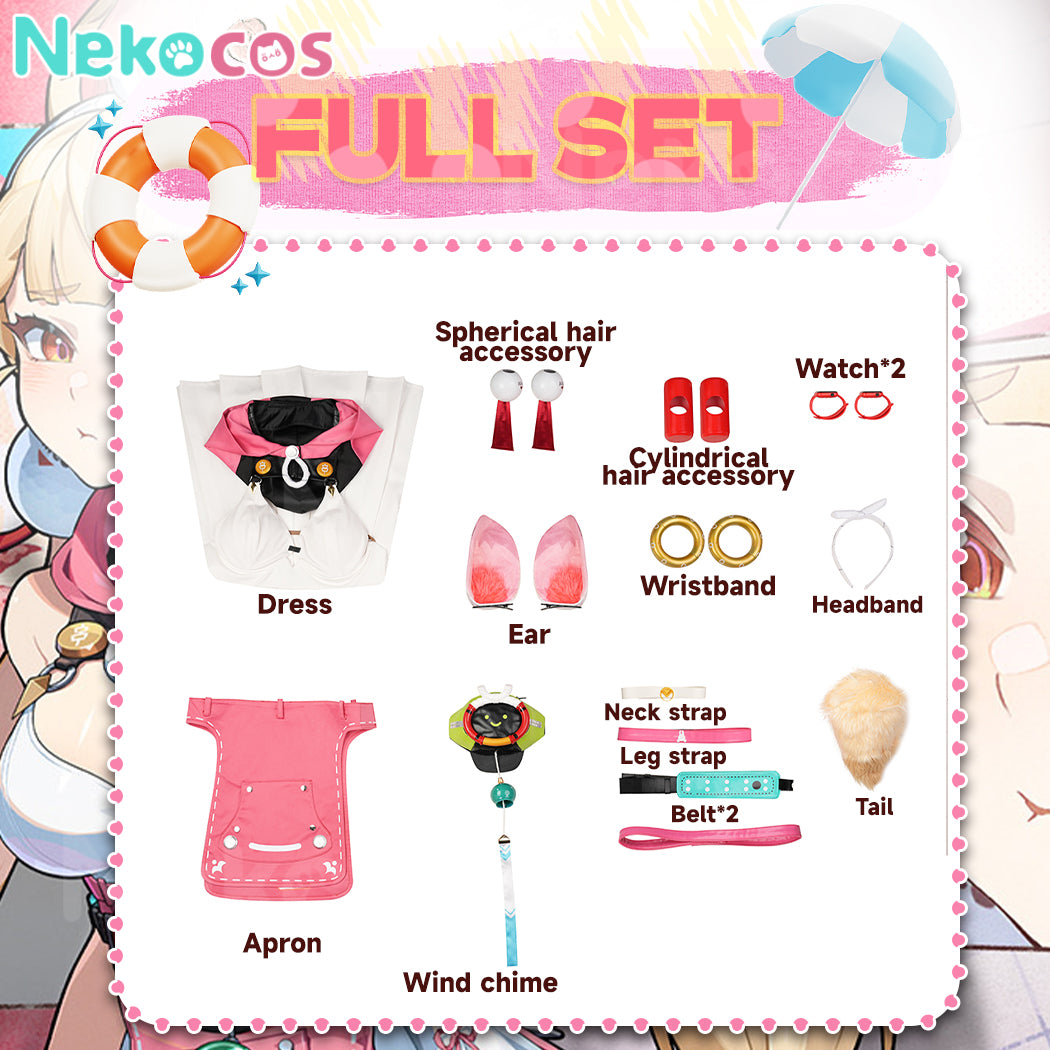 【Nekocos】Game Zenless Zone Zero Cosplay Summer Alice Cosplay Costume | Pre-Sale