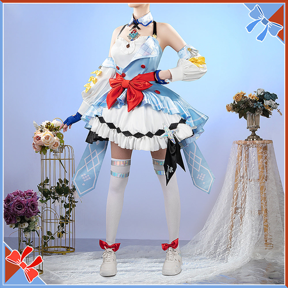 【Nekocos】Game Uma Musume Pretty Derby Cosplay Almond Eye Cosplay Costume | Pre-Sale