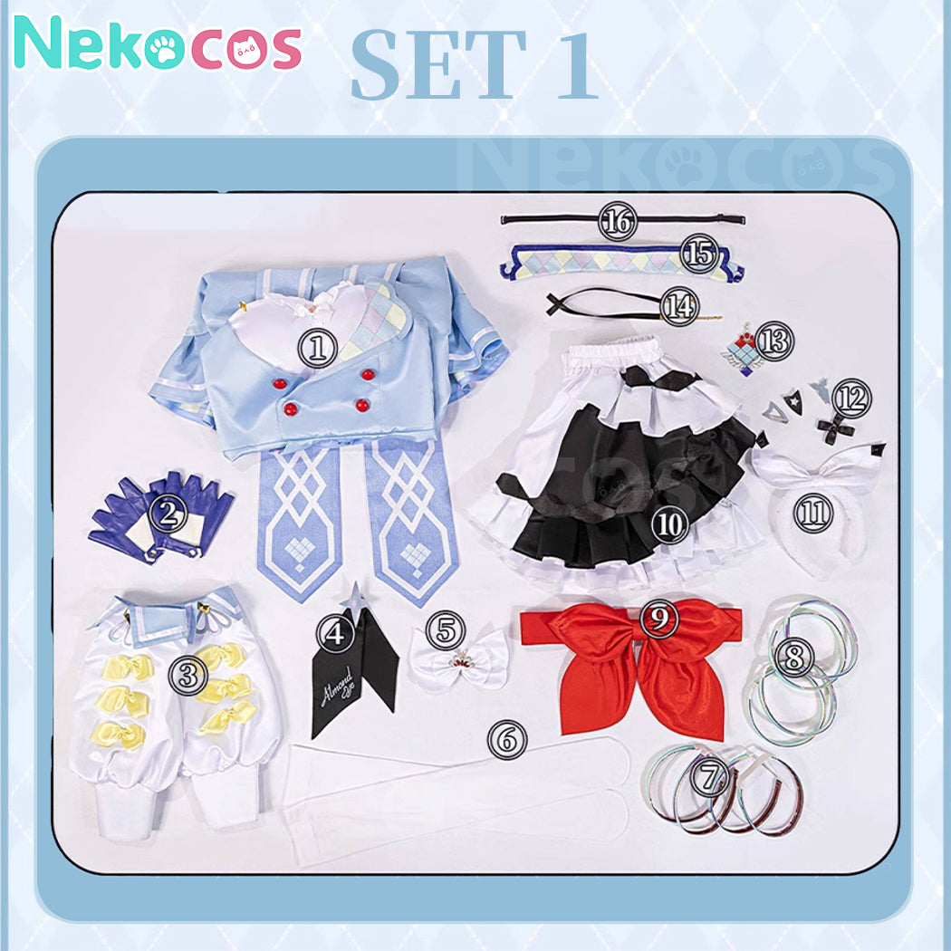 【Nekocos】Game Uma Musume Pretty Derby Cosplay Almond Eye Cosplay Costume | In Stock