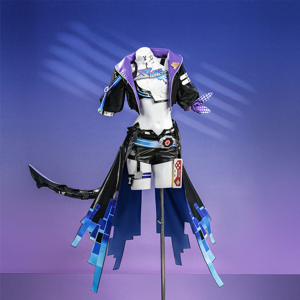 【Nekocos】Game Honkai: Star Rail Cosplay Silver Wolf LV.999 Cosplay Costume Premium Edition | Custom-Tailor