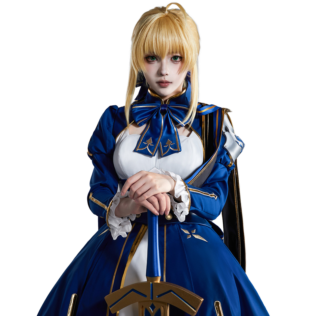 【Nekocos】Game Honkai:Star Rail Cosplay Saber Altria Pendr Cosplay Costume Premium Edition | In Stock