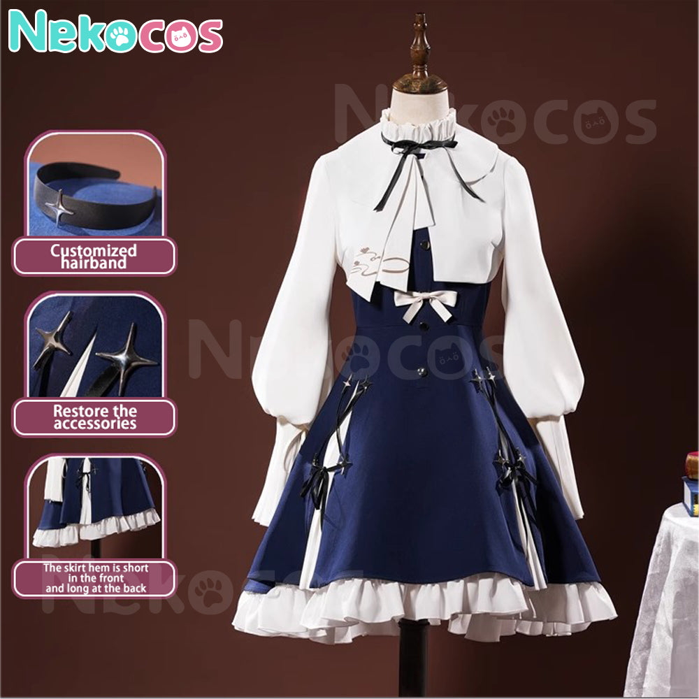 【Nekocos】Game Arknights Cosplay Amiya Cosplay Costume | In Stock
