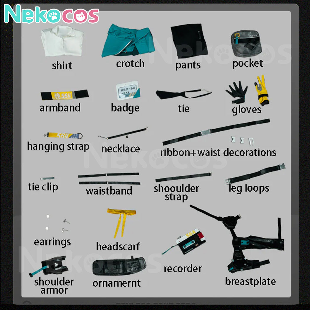 【Nekocos】Game Zenless Zone Zero Cosplay Asaba Harumasa Cosplay Costume Premium Edition | In Stock
