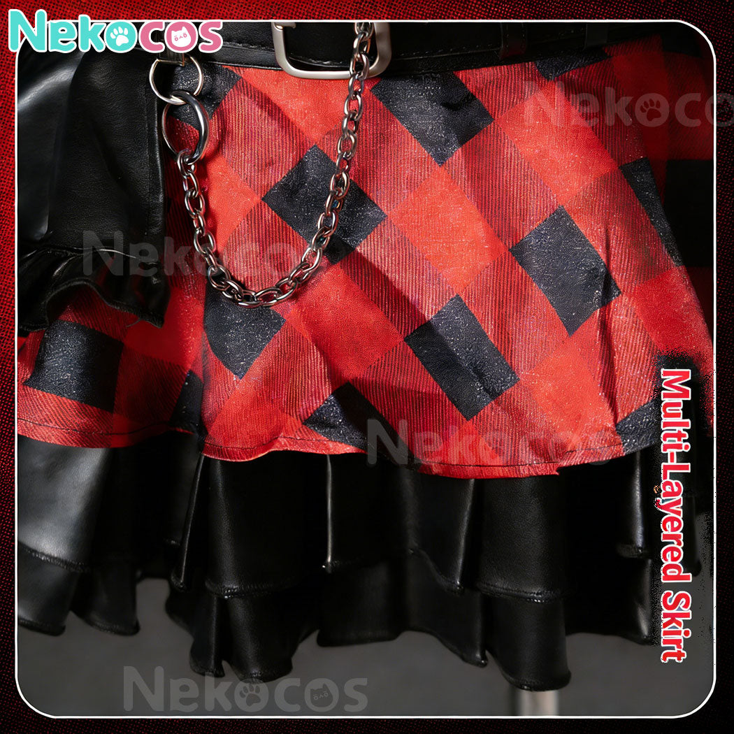 【Nekocos】Anime Neon Genesis Evangelion Cosplay Asuka Langley Soryu Cosplay Costume | In Stock