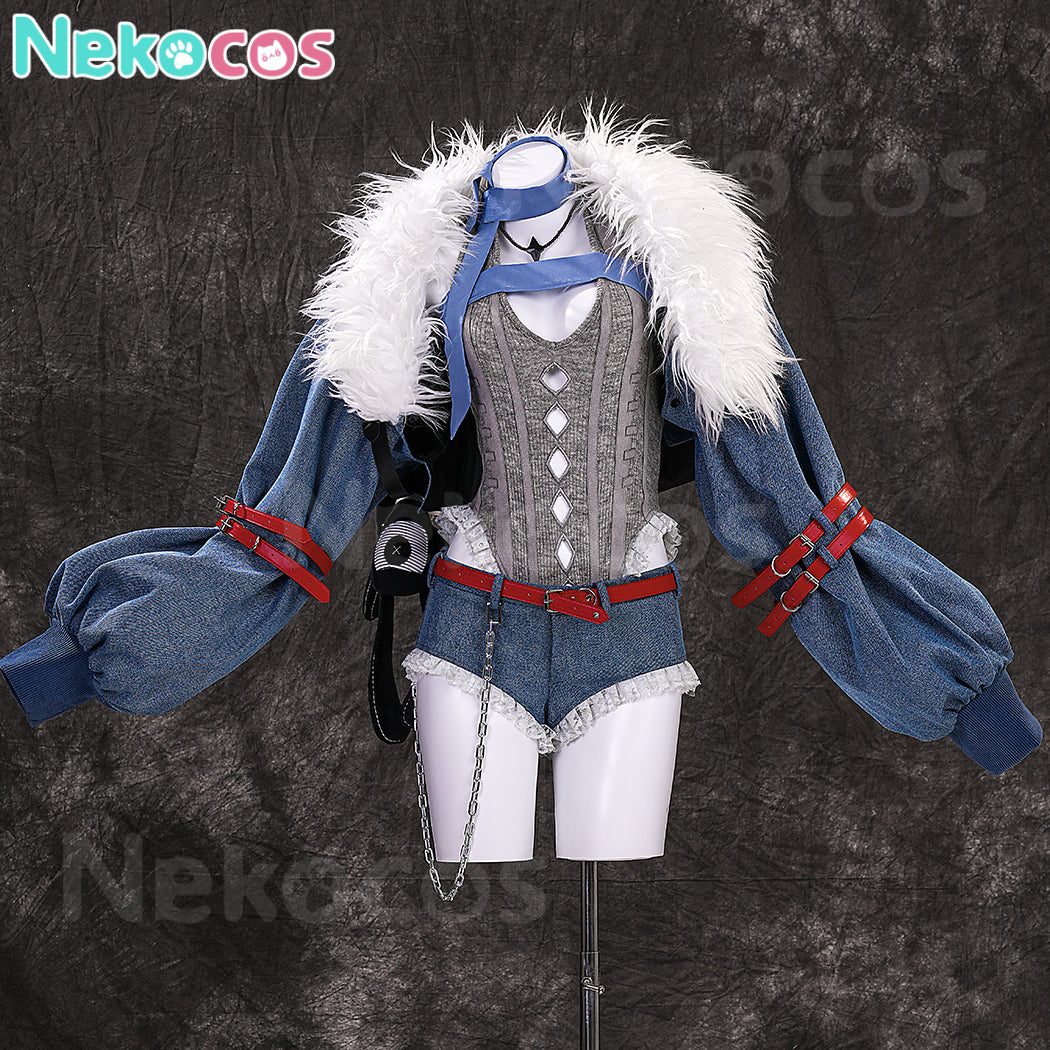 【Nekocos】Game NEON GENESIS EVANGELION Cosplay Ayanami Rei Cosplay Costume | Pre-Sale
