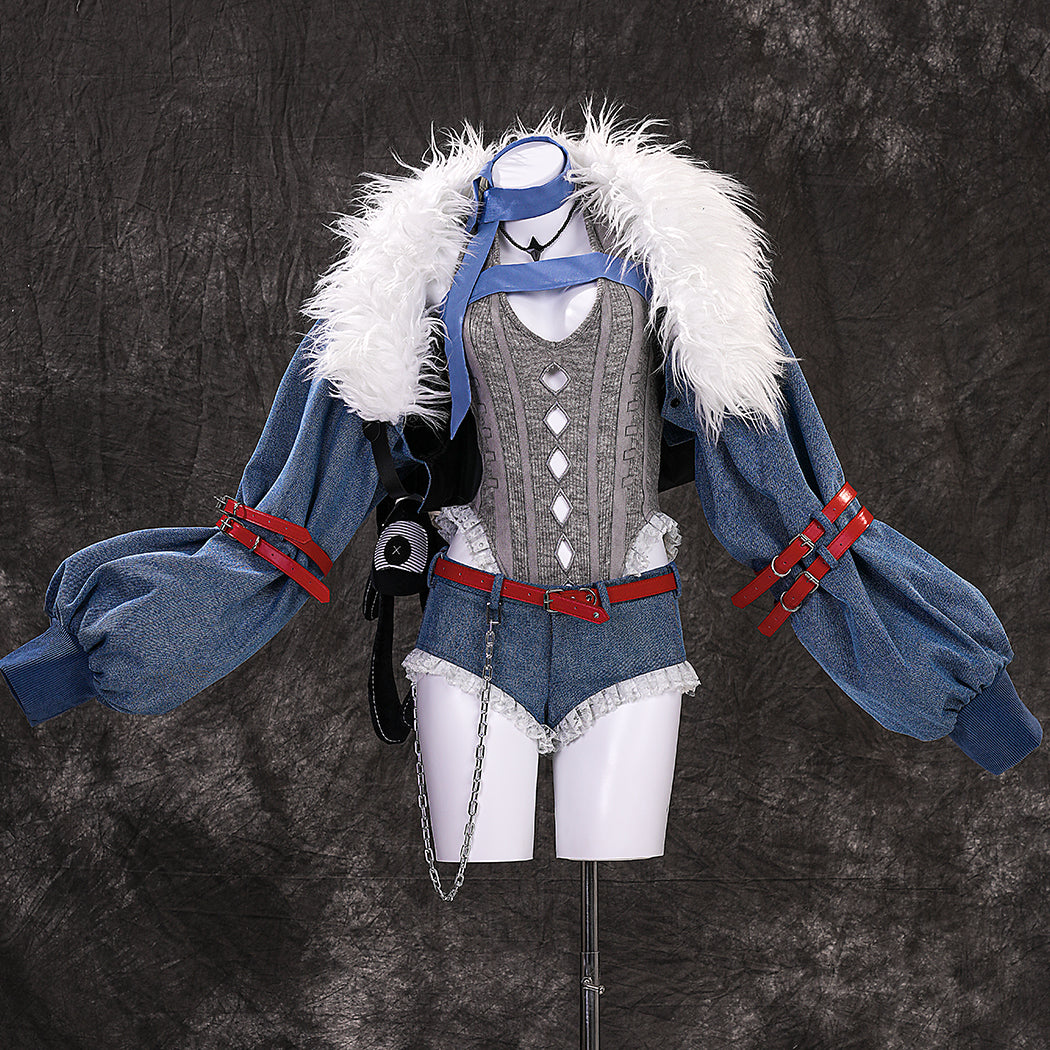 【Nekocos】Game NEON GENESIS EVANGELION Cosplay Ayanami Rei Cosplay Costume | Pre-Sale