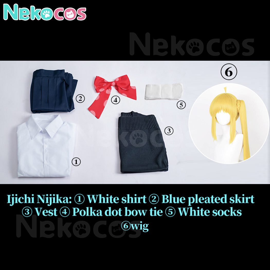 【Nekocos】Anime Bocchi the Rock Cosplay Ryo Yamada/Ikuyo Kita/Nijika Ijichi Cosplay Costume | In Stock