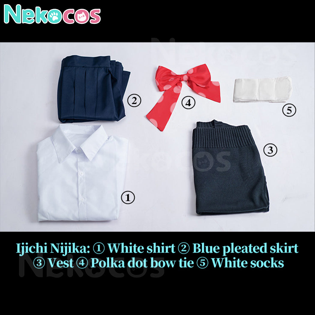 【Nekocos】Anime Bocchi the Rock Cosplay Ryo Yamada/Ikuyo Kita/Nijika Ijichi Cosplay Costume | In Stock