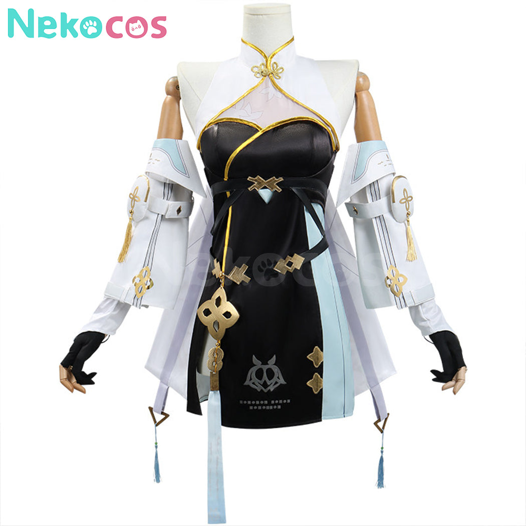 【Nekocos】Game Wuthering Waves Baizhi Cosplay Costume | In Stock