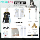 【Nekocos】Game Wuthering Waves Baizhi Cosplay Costume | In Stock