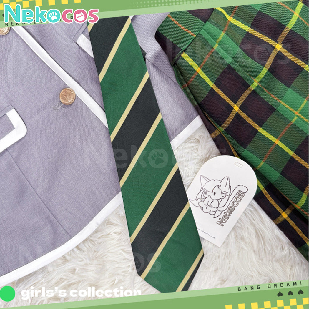 【Nekocos】Anime BanG Dream! Ave Mujica Cosplay Sakiko Togawa School Uniform Cosplay Costume | In Stock