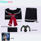 【Nekocos】Game Fate Grand Order Cosplay Jeanne d'Arc (Alter) Jalter&Jeanne d'Arc Jeanne School Uniform Cosplay Costume | In Stock