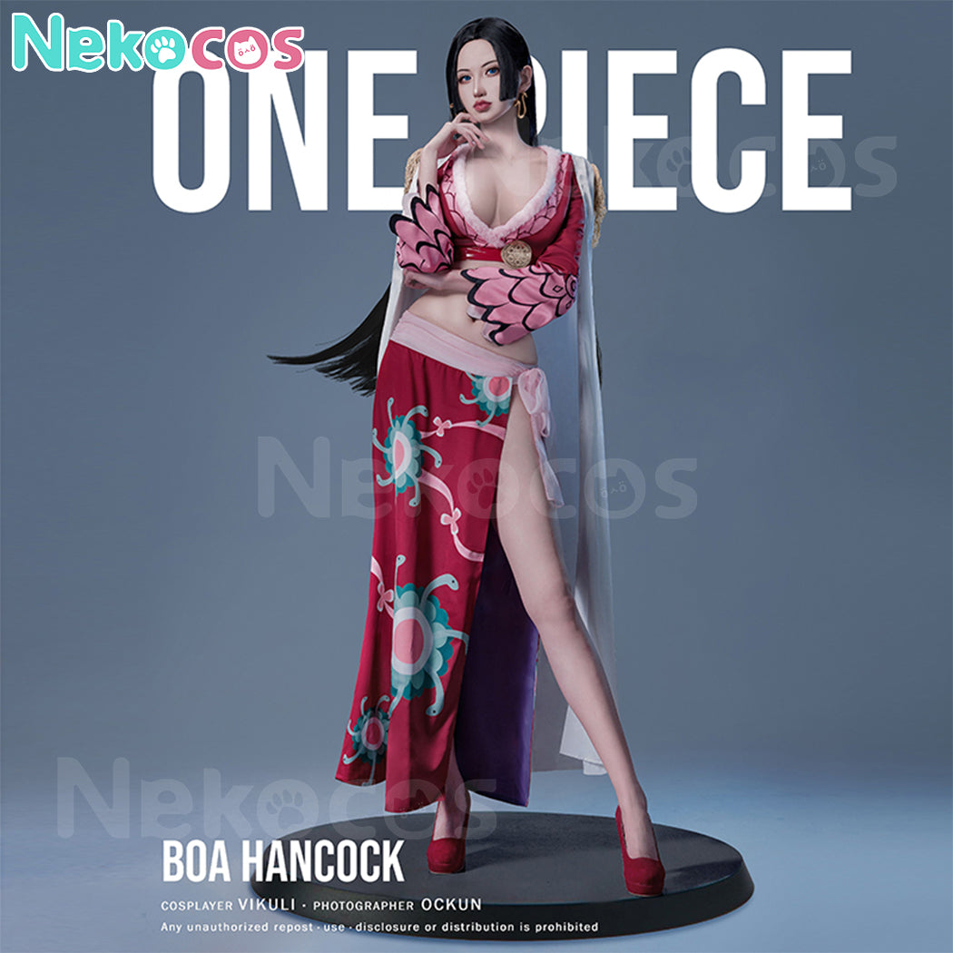 【Nekocos】Anime One Piece Cosplay Boa·Hancock Cosplay Costume | Custom-Tailor