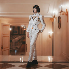 Bruno Bucciarati Cosplay Costume - Custom Tailored EleganceAnime,Costume,JoJo's Bizarre Adventure