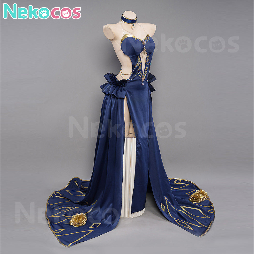 【Nekocos】Anime Code Geass Cosplay C.C. Chessboard Banquet Cosplay Costume Premium Edition | In Stock