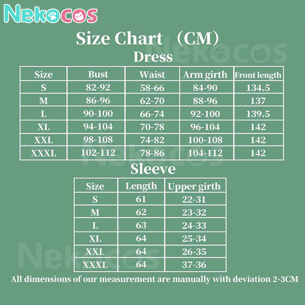 【Nekocos】Anime Code Geass Cosplay C.C. Dark Green Dress Cosplay Costume Premium Edition | In Stock