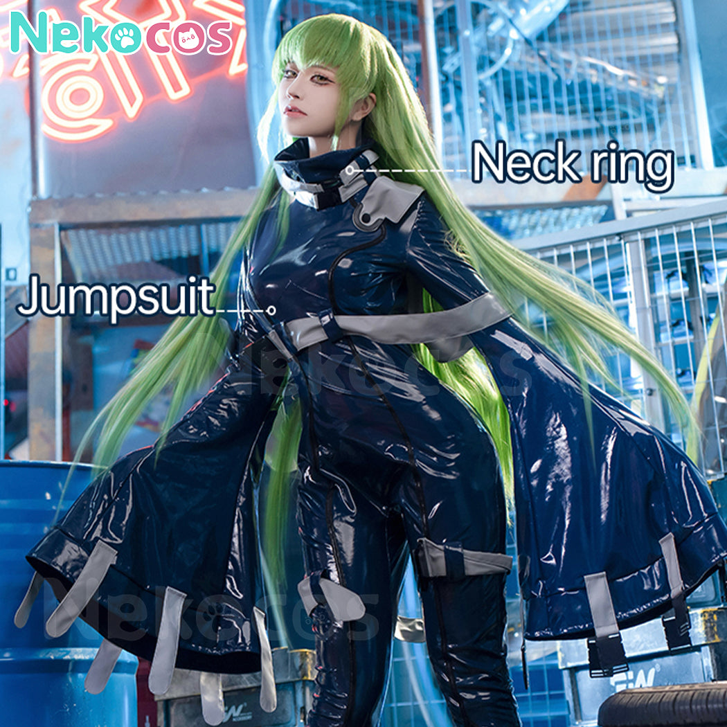 【Nekocos】Anime Code Geass Cosplay C.C. Cosplay Costume Premium Edition | Custom-Tailor